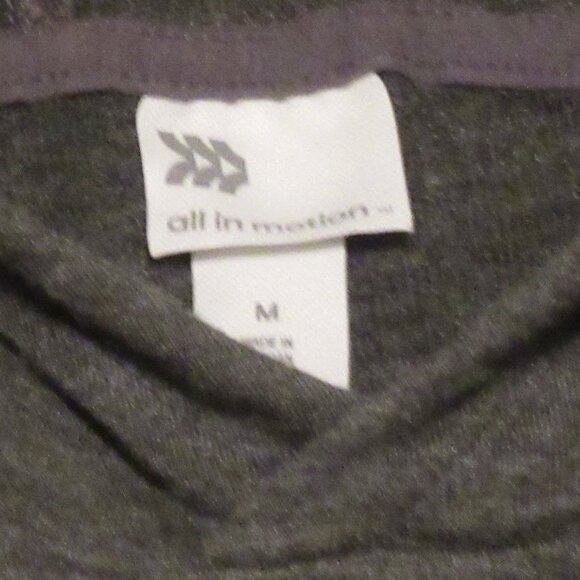 'all in motion' Women's Hooded Top, Size - Med, Dark Gray - Picture 4 of 7